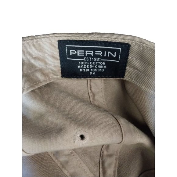 Smithsonian Institution Est 1846 Tan Baseball Hat Cap Perrin Adjustable Cotton - Picture 6 of 7